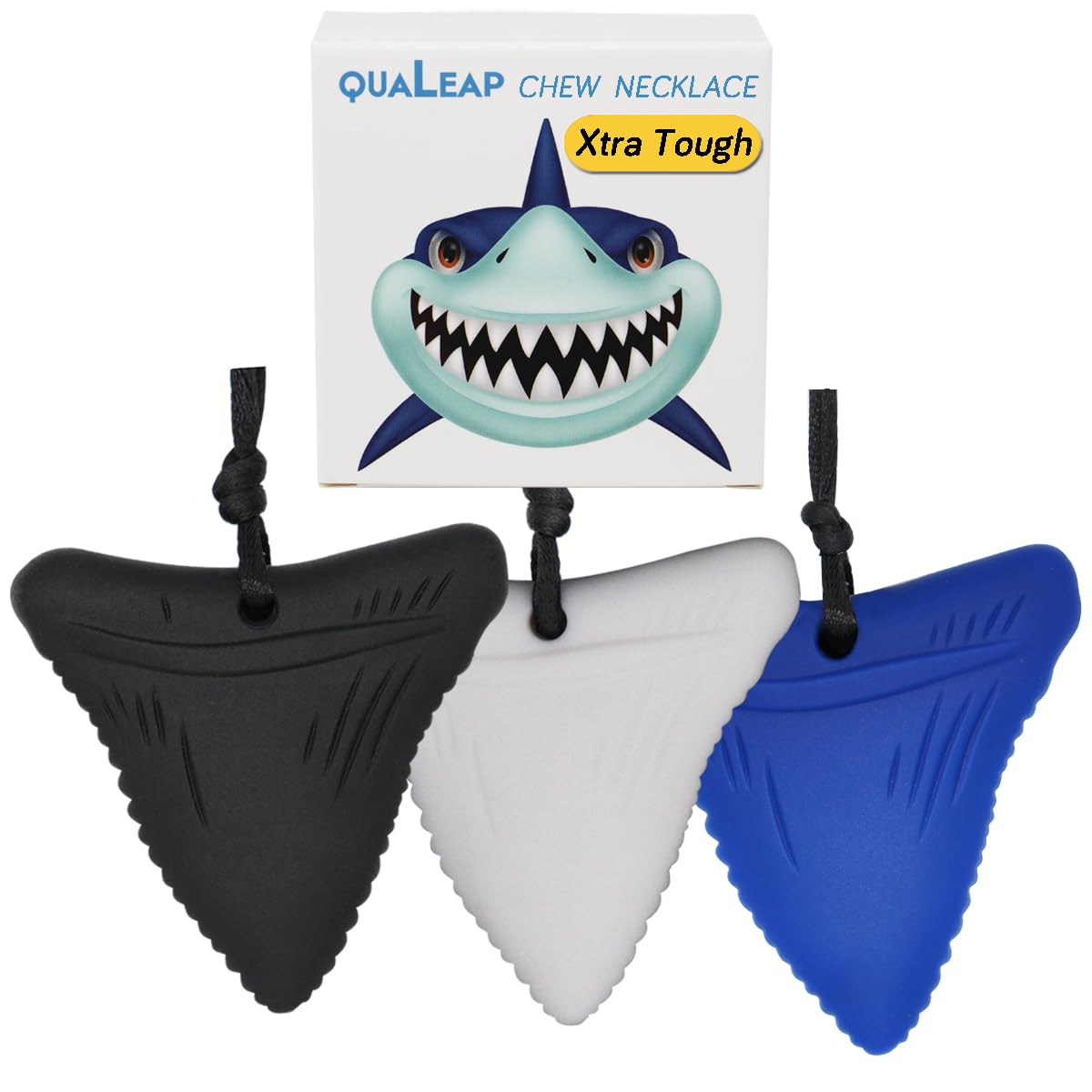 Amazon.com : Xtra Tough (XT) Shark Tooth Chew Necklace for Kids